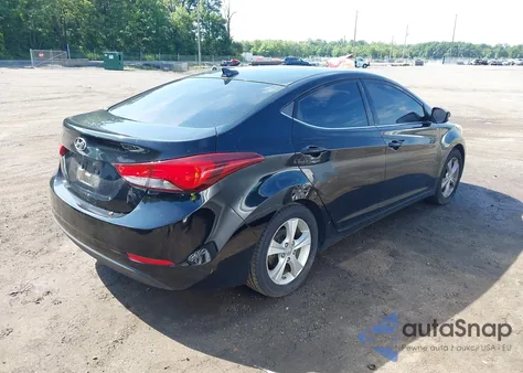 2016 Hyundai Elantra Value Edition from USA, damaged, VIN KMHDH4AE2GU618785